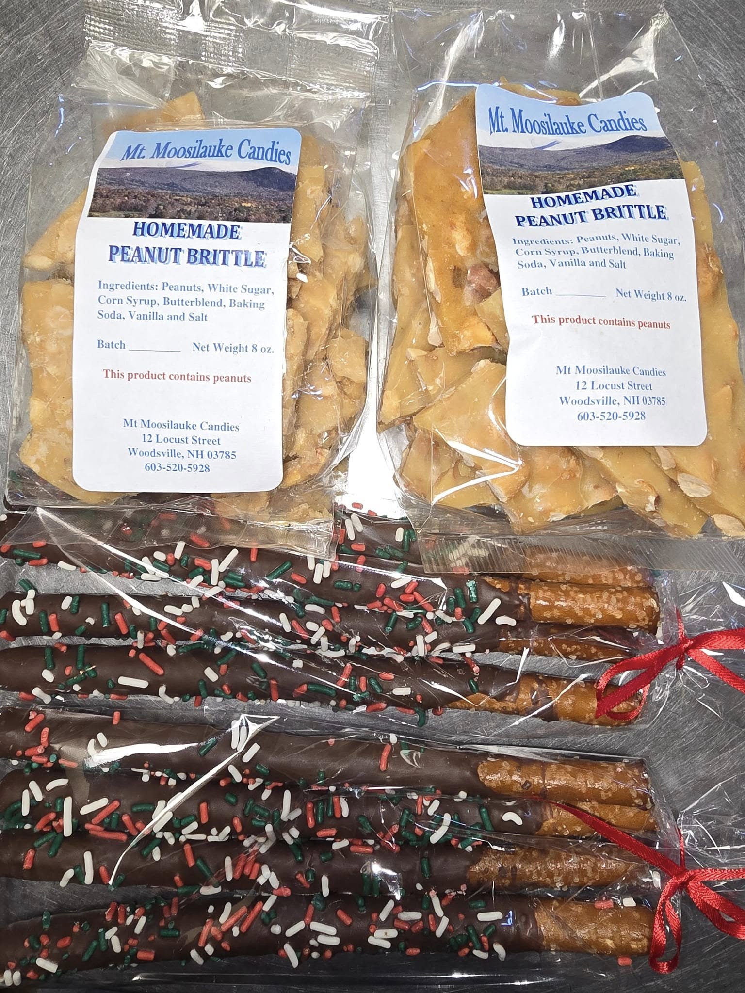 Local peanut brittle